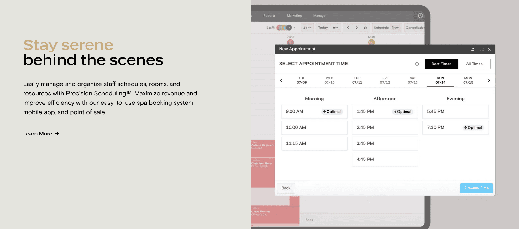 Calendar Management - Boulevard