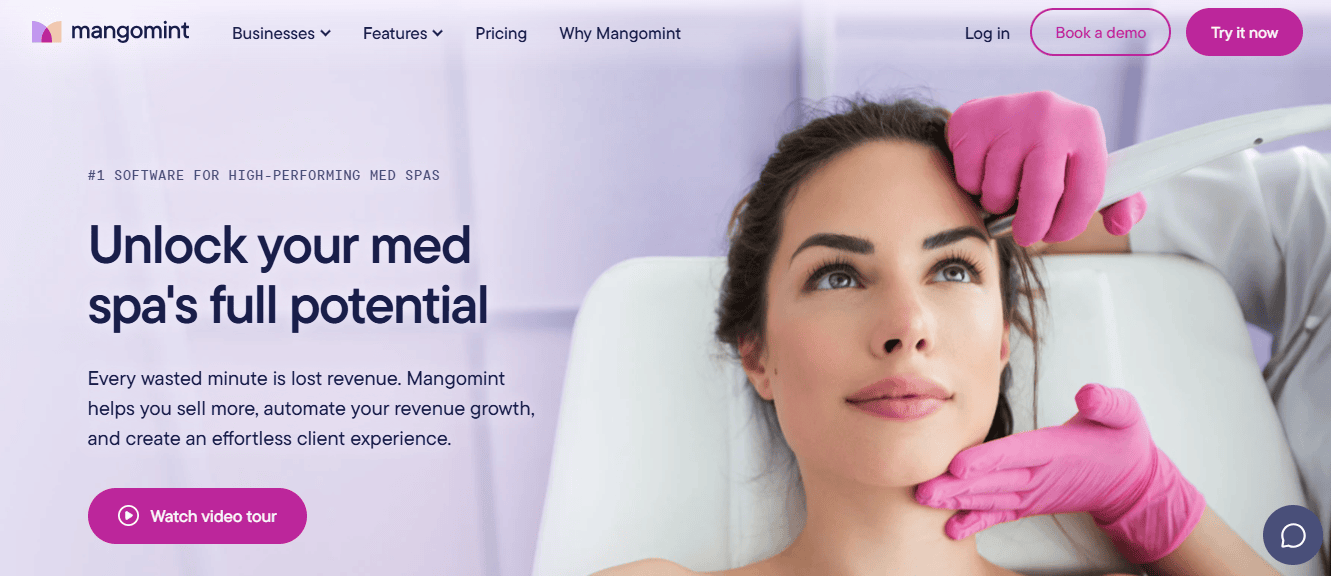 Mangomint (Best CRM for Clinics That Already Have Their EMR Sorted)