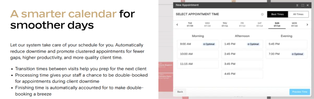 boulevard scheduling calendar