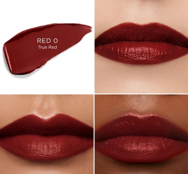The Unlocked Satin Crème Lipstick in Red 0